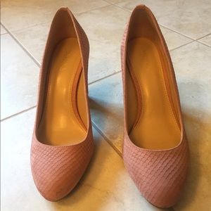 Michael Kors Pink Stacked Pump